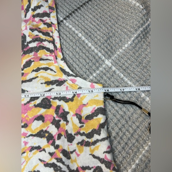 PJ Salvage Animal Vibes Tank Top in White, Yellow, and Pink. Size Small, NWT! - Picture 8 of 8